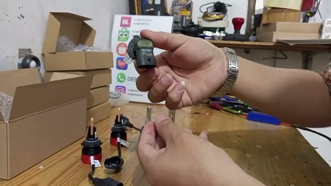 led low beam dan high beam untuk toyota fortuner