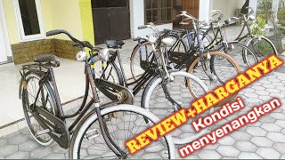 Harga sepeda onthel Merk terkenal Tahun ini 