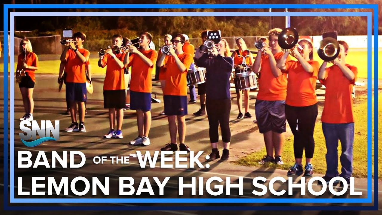 SNN: 2021 Band of the Week - Lemon Bay High Marching Manta Rays