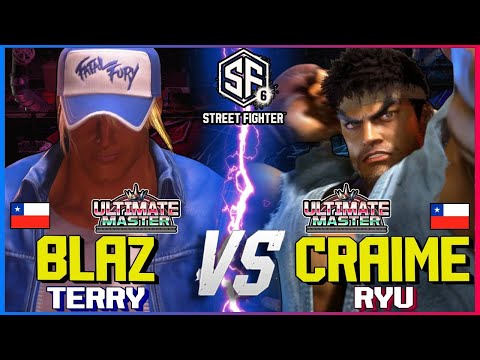 Street Fighter 6 Blaz (Terry) Vs Craime (Ryu) SF6 High Level gameplay 4K