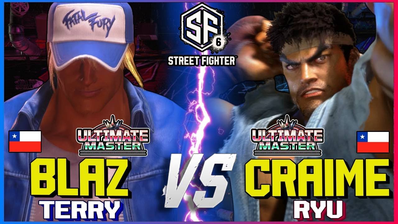 Street Fighter 6 Blaz (Terry) Vs Craime (Ryu) SF6 High Level gameplay ...