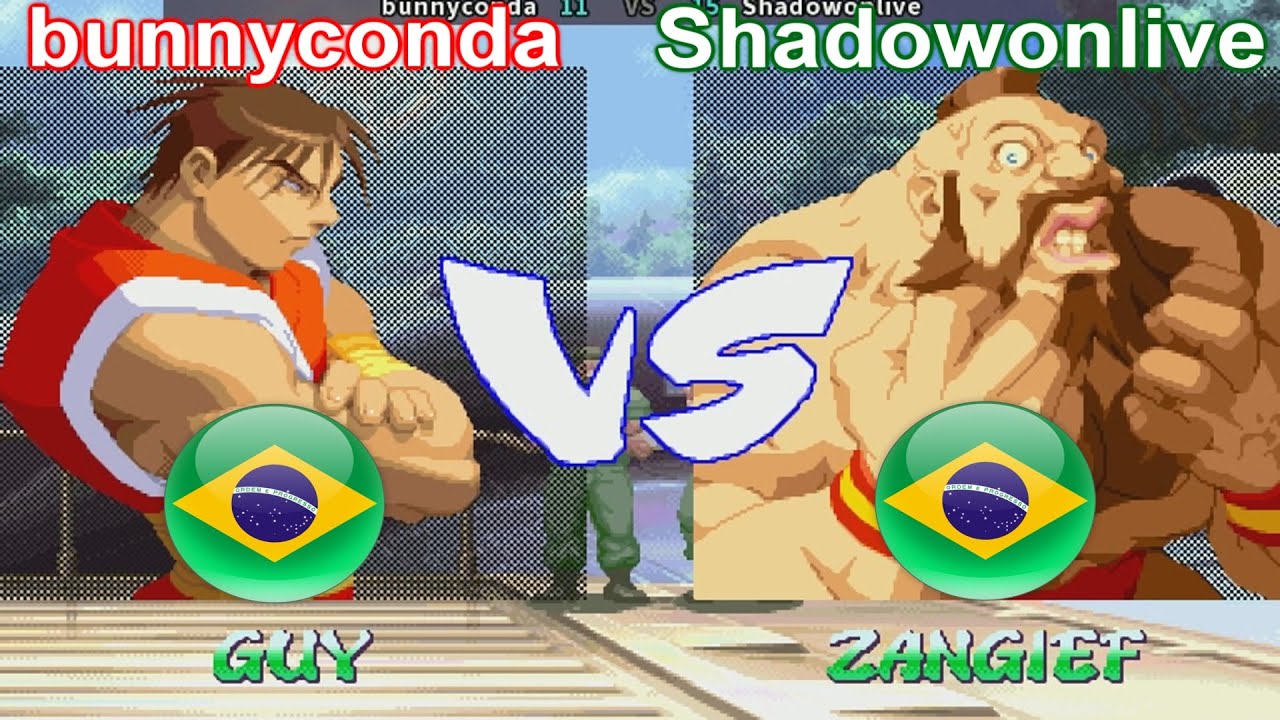 Street Fighter Alpha 2 - bunnyconda vs Shadowonlive