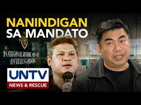 Pagkwestyon ni Cong. Pulong Duterte sa hurisdiksyon ng NBI, sinagot ni Dir. Melvin Matibag