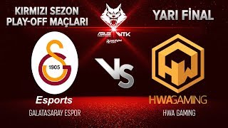 Galatasaray Espor Vs Hwa Gaming L Asus Wolfteam Türki̇ye Kupasi Kirmizi Sezon Play-Off Yari Fi̇nal