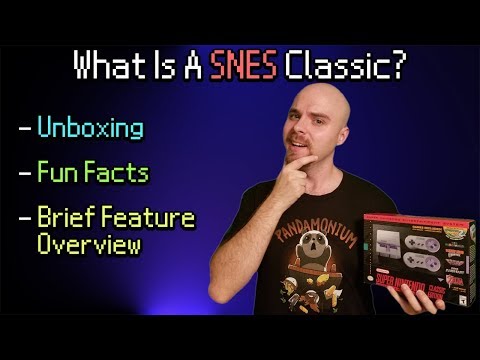 What Is A SNES Classic - Unboxing, Fun Facts, and Feature Overview