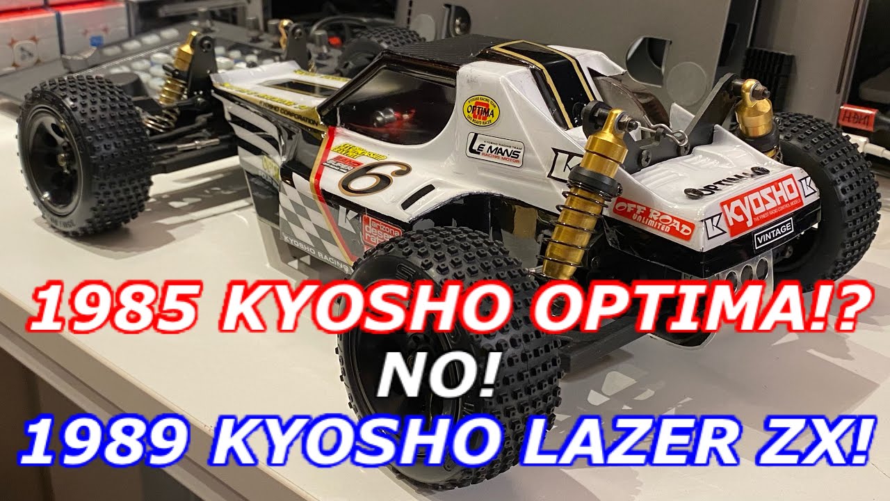 1989 Kyosho LAZER ZX OPTIMA look 京商レーザーZX オプティマ風 - YouTube
