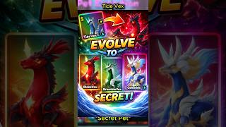 Compelte Guide To Evolve Tidevex to Celestide #roblox #catchamonster #shorts