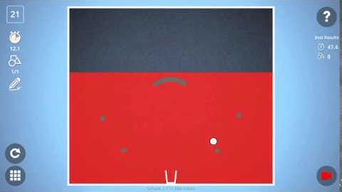 Check out how I solved level 21 in Brain It On! #BrainItOn