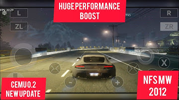 Cemu 0.2 Android new update Need for speed Most Wanted 2012 gameplay #cemuemulator #nfs