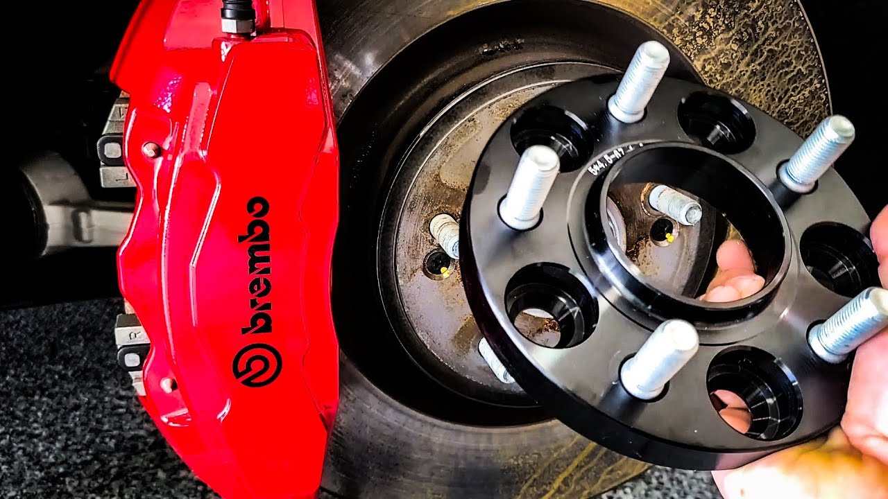 Front NGT 20mm Spacers for Genesis G70 khartunerz YouTube