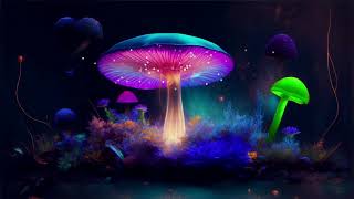1 Hour Ambient Music - Magical Mushroom Forest - Fairy Sounds - Wallpaper - Fantasy Ambiance