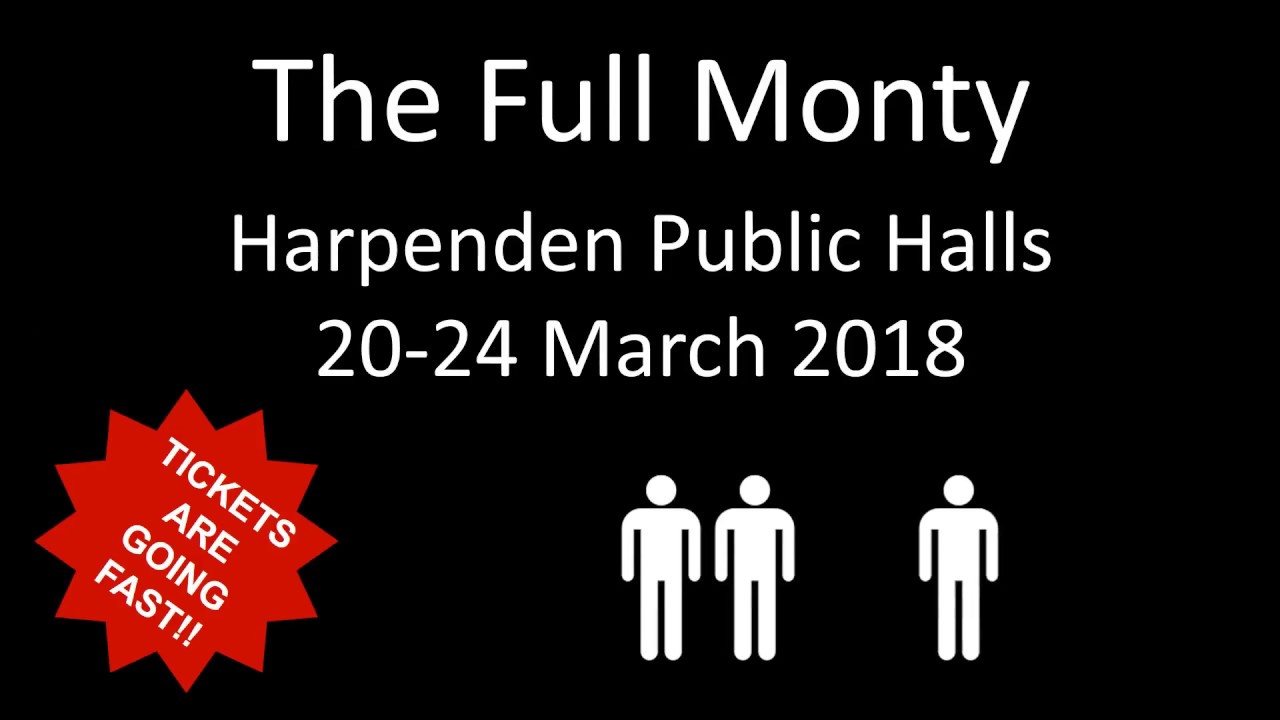 Harpenden Musical Theatre Full Monty trailer YouTube