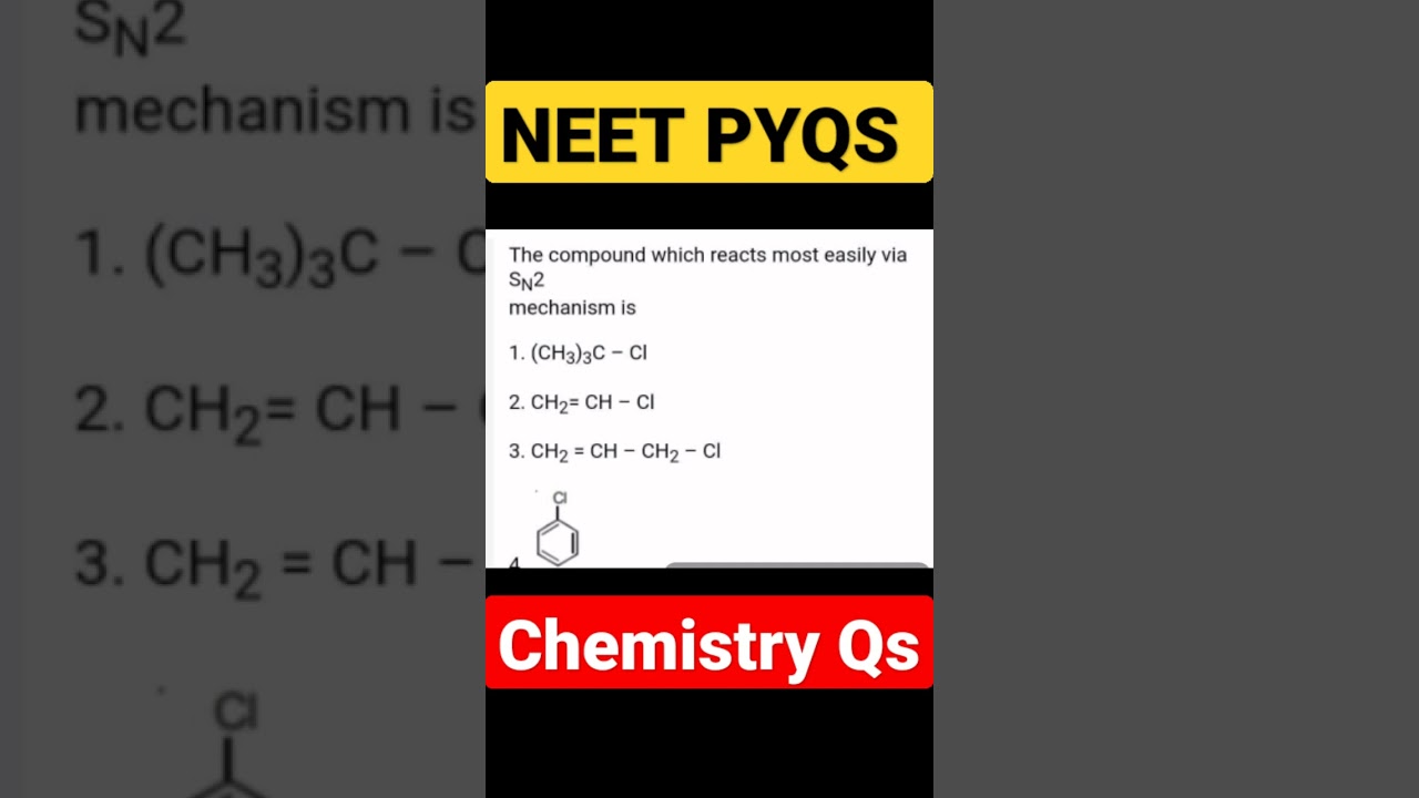 Chemistry questions solutions for NEET/JEE mains 