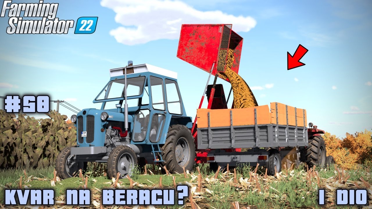 POCETAK BERBE KUKURUZA i ODMAH PROBLEMI na STAROJ FARMI | EP58/S2 | FS22