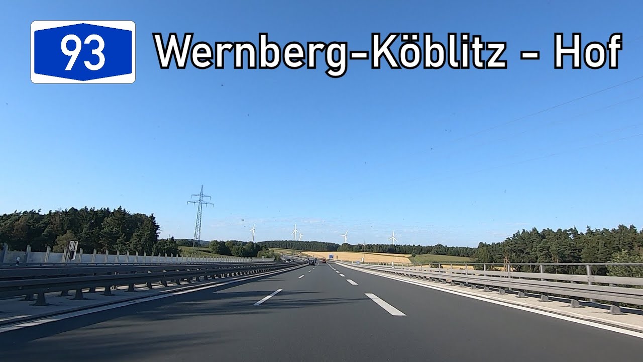 Germany: A93 Wernberg-Köblitz - Hof