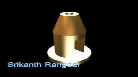 3D View of 2D Orthographic to Isometric  Problem from N D Bhatt