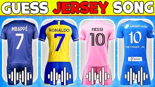 Guess SHIRT SONG 🎶👕Guess Famous Football Player by Jersey and Song | Ronaldo, Messi, Mbappe screenshot 2