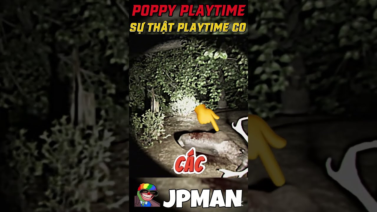 Sự Thật Ít Người Biết Trong Poppy Playtime #jpman #popyplaytime #popyplaytime - youtube