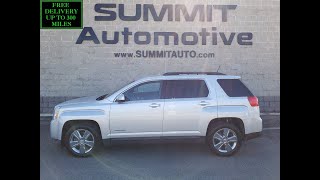 2014 GMC TERRAIN SLE2 AWD V6 QUICKSILVER METALLIC WALK AROUND REVIEW 10587A SOLD! www.SUMMITAUTO.com 2014 Gmc Terrain Gaffney Sc 11565rw