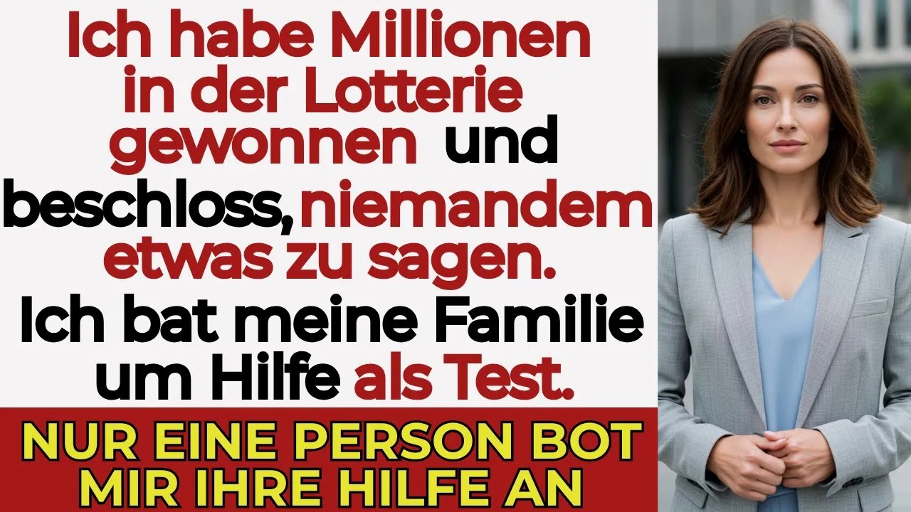 „Ich gewann Millionen im Lotto und schwor, es niemandem zu sagen – bis ich Familie um Hilfe bat“