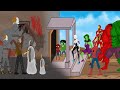 Rescue SHE HULK &amp; SPIDERMAN - IRONMAN Enter in Granny House | SUPER HEROES MOVIE ANIMATION