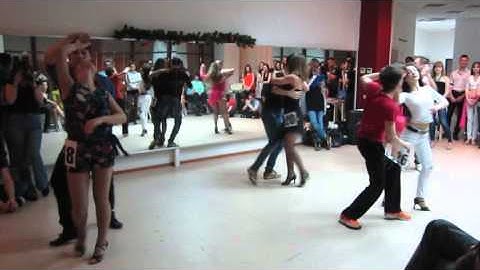 Brazilian Zouk J&J. Novice, Kazan. Spring zouk fest 2016