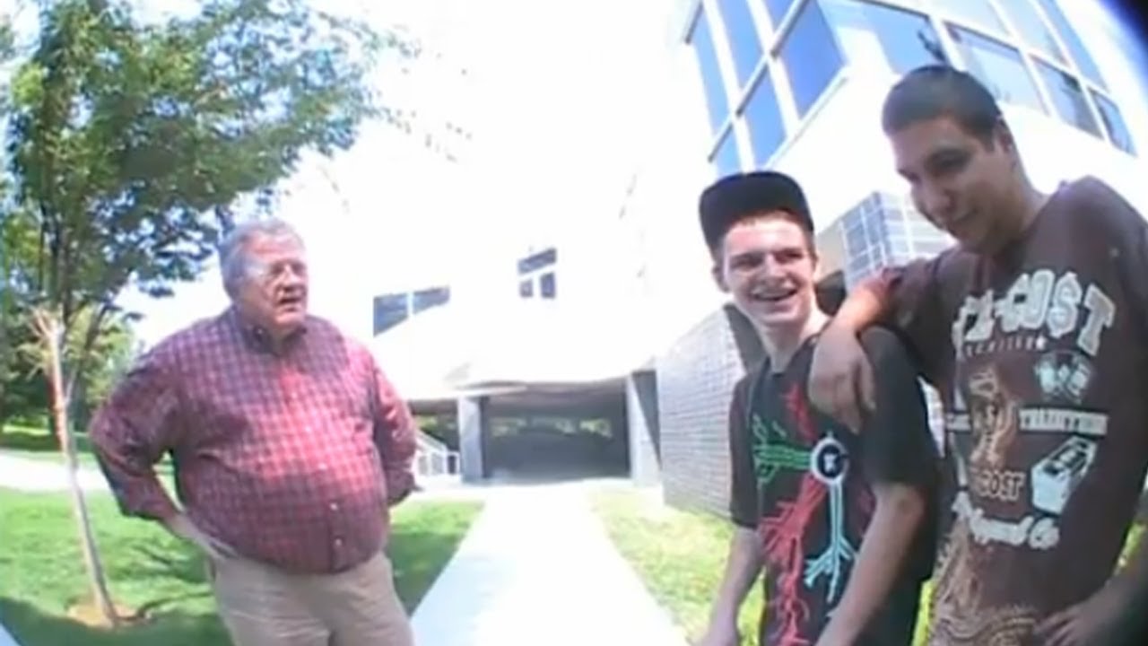 Old Man Tells Skater to go Back to Mexico - Old Man Tells Skater to go Back to Mexico