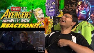 AVENGERS Infinity War - HISHE Dubs Reaction! Aww Snap!!