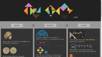 Canvas Coding Examples - 31 - Interactive Logo 2 - with ZIM #HTML #JavaScript #CreateJS #ZIMjs
