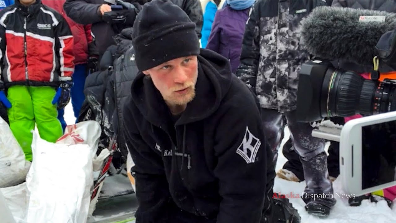 Dallas Seavey in Koyuk