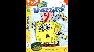 Opening To Spongebob Squarepants - Wheres Gary? Us Dvd 2005
