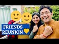 Meeting Our Friends In Beautiful City Utrecht | Having Indian Food In Dinner| Friends Reunion