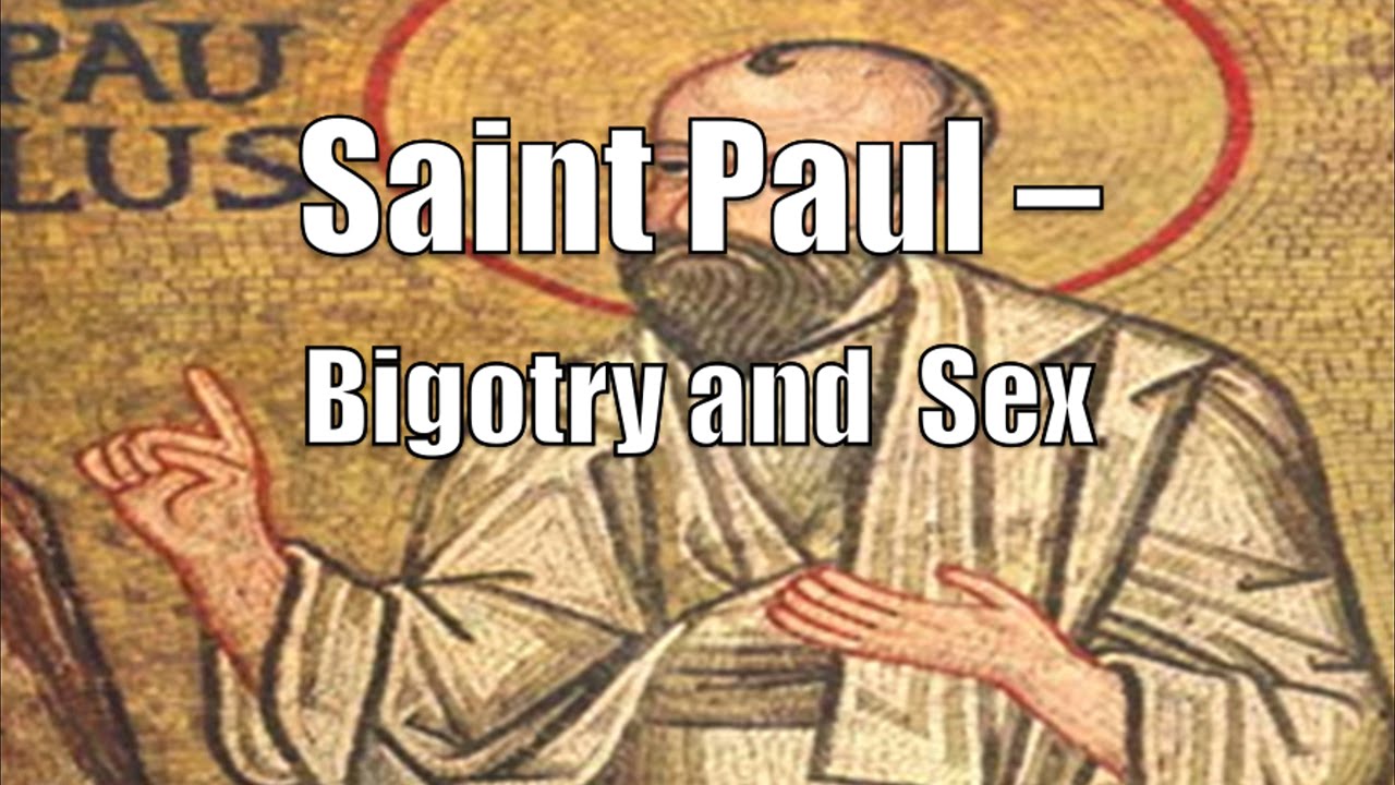 Saint Paul - Bigotry and Sex - YouTube
