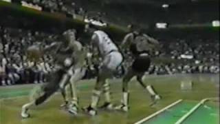 Clyde Drexler Posterizes Roberts with a Tomahawk
