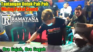 Aksi Pah Poh Mixing Pakai Sound RAMAYANA Audio