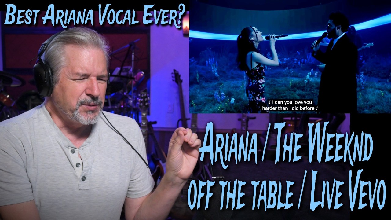 Ariana Grande - off the table ft. The Weeknd Live Vevo Reaction/Analysis