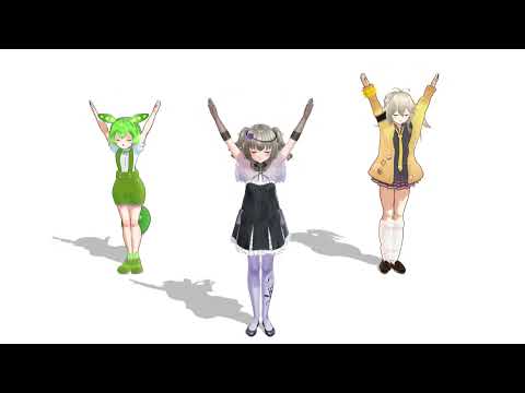 ひまりとずんだもんとつむぎでラジオ体操第一 【冥鳴D/VOICEVOX】
