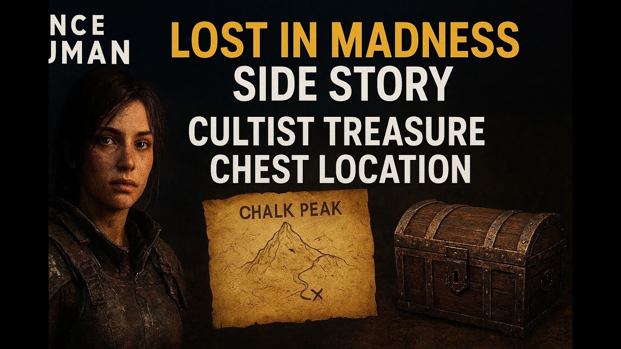 Once Human – Lost in Madness Side Story: Cultist Treasure Chest Location (Chalk Peak Guide)