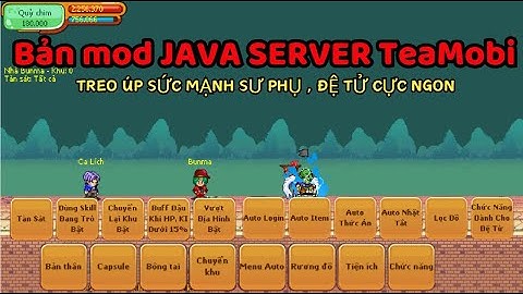 Ngọc Rồng Online - TeaMobi | Share mod JAVA treo úp sức mạnh Sư Phụ , Đệ Tử Cực Ngon FULL chức năng