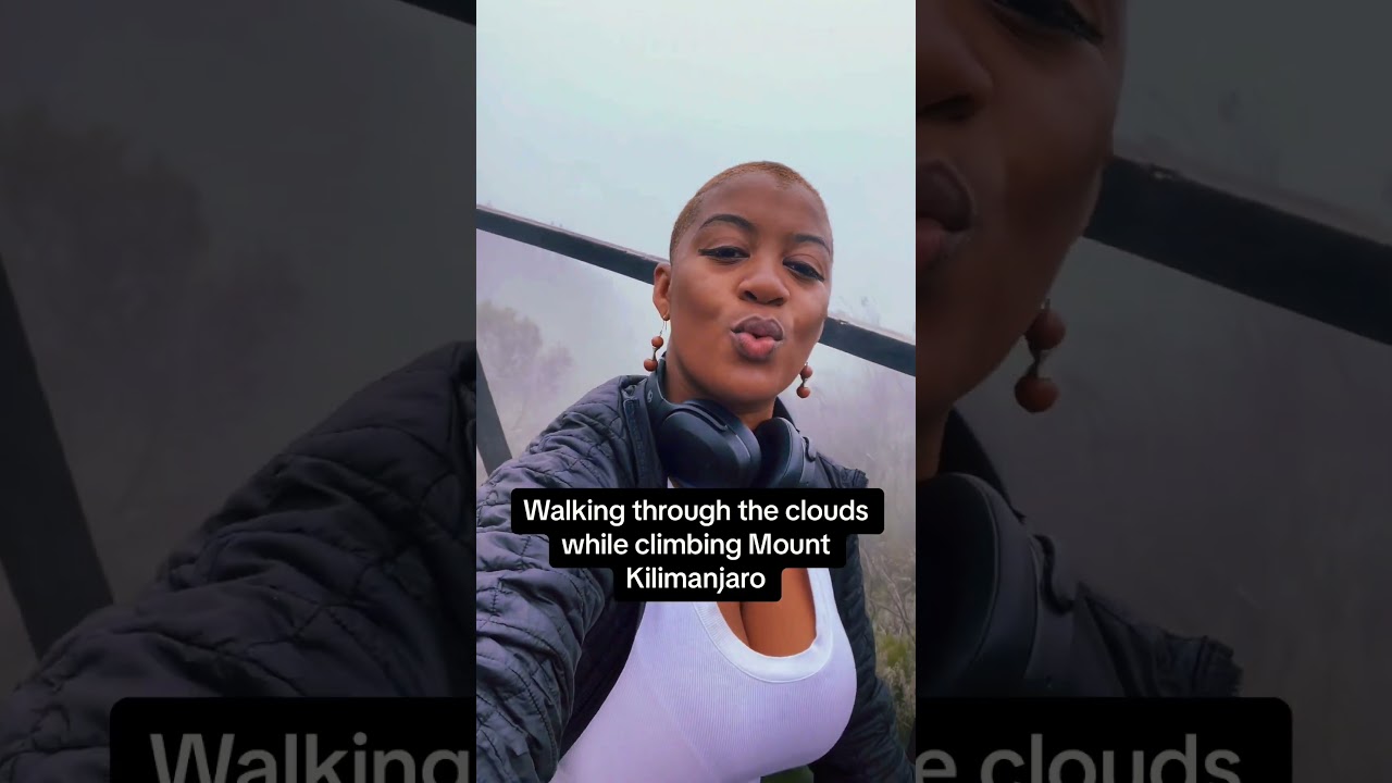 Walking through the clouds at 