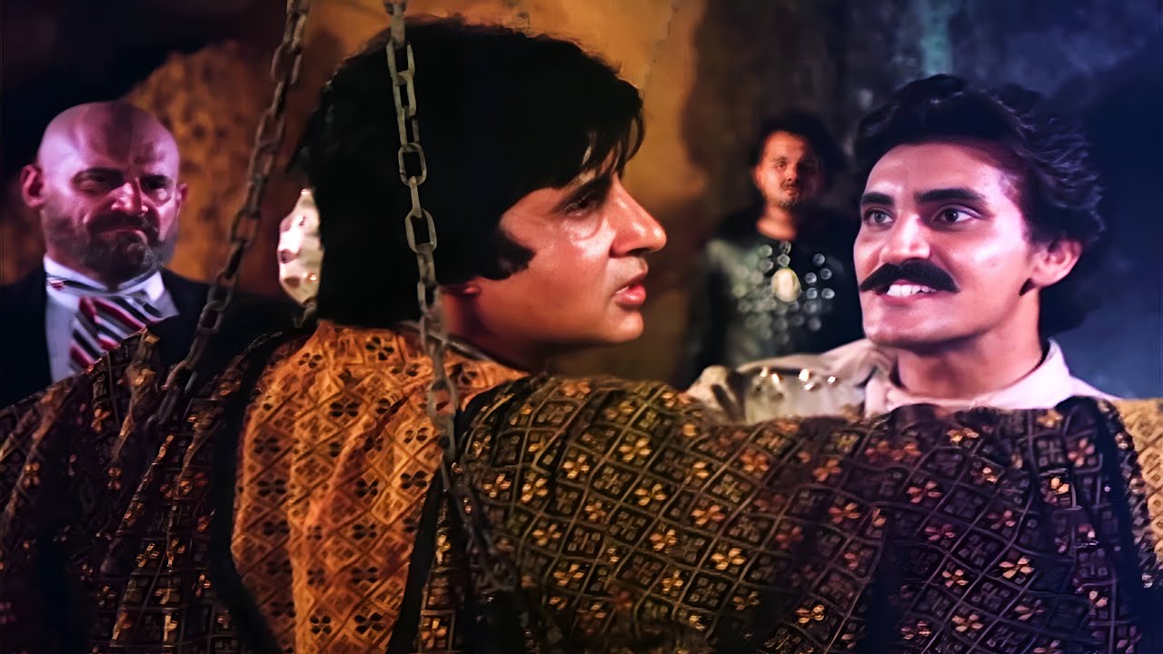 में मर्द का बचा हु तुम दो बाप बेटे मेरा कुछ नहीं बिगड़ सकते - Mard Movie Climax | Amitabh Special