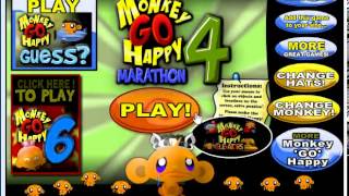 Monkey Go Happy Marathon (PC browser game) screenshot 3