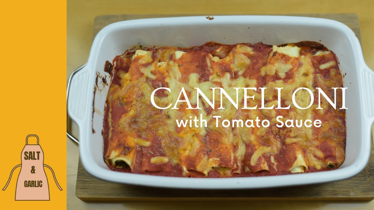 CANNELLONI, with Tomato Sauce YouTube