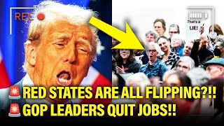 GOP Leaders SUDDENLY QUIT as Trump DESTROYS PARTY