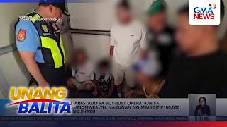 2 lalaki, arestado sa buy-bust operation sa Brgy. Commonwealth; nakunan ng mahigit... | Unang Hirit