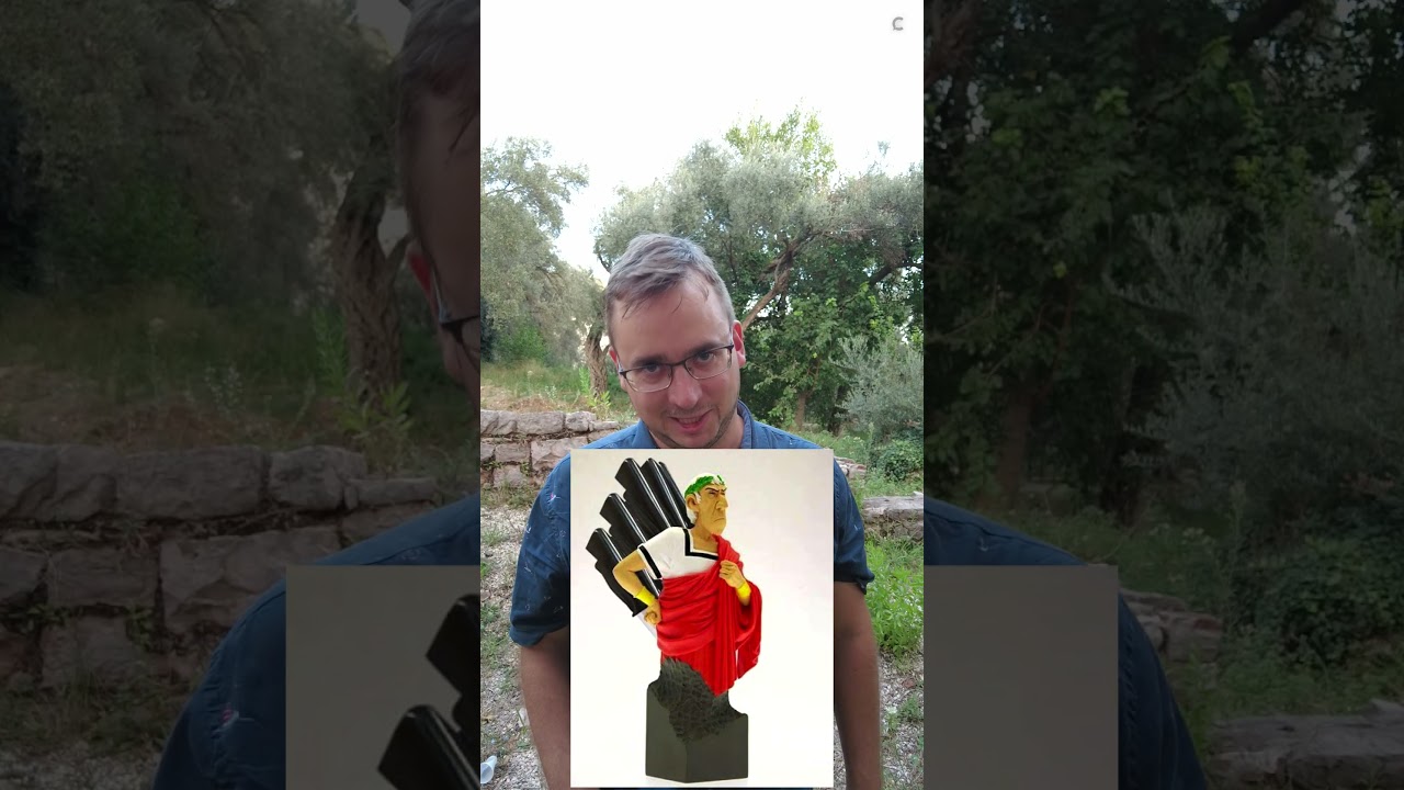 И ты, Брут? Вонзил бы нож в спину Цезаря? #shorts