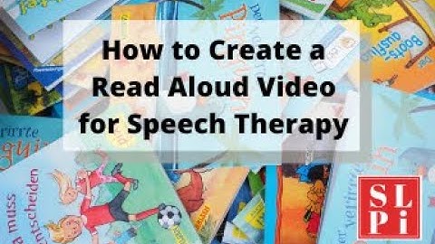 How to Create a Read Aloud Video