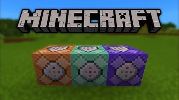 HOW TO USE COMMAND BLOCKS - MINECRAFT PS4 BEDROCK