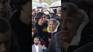 Oyuncu Birce Akalay, Kanbolat Görkem Arslanı Cenazede Gözyaşlarıyla Uğurladı