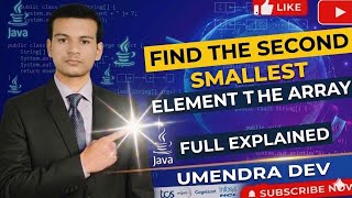 Find the second Smallest Element in the Array 